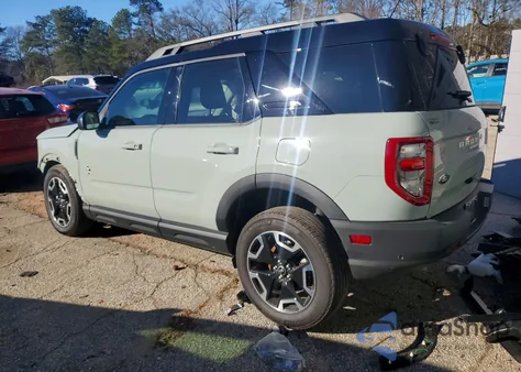 2024 Ford Bronco Sport Outer Banks z USA, uszkodzony, nr VIN 3FMCR9C69RRF27177